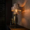 WoonStijl Tafellamp Lantern zwart bruin New