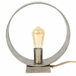WoonStijl Tafellamp Loop / Antiek Nikkel Outlet
