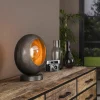 WoonStijl Tafellamp track alu zwart nikkel New