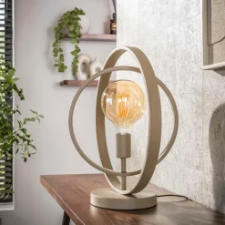 WoonStijl Tafellamp Turn Around Beige Discount