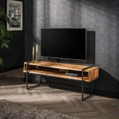 WoonStijl TV-meubel Acacia open vak edge Sale