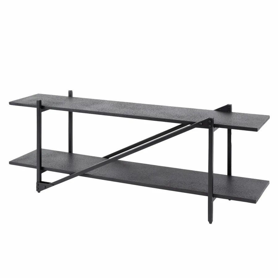 WoonStijl TV-meubel 'Piega' 140 cm teak grijs Hot
