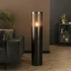 WoonStijl Vloerlamp Ø25 cilinder 120cm / Zwart nikkel