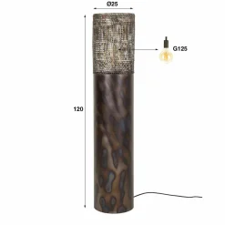 WoonStijl Vloerlamp Ø25 cilinder 120cm Discount
