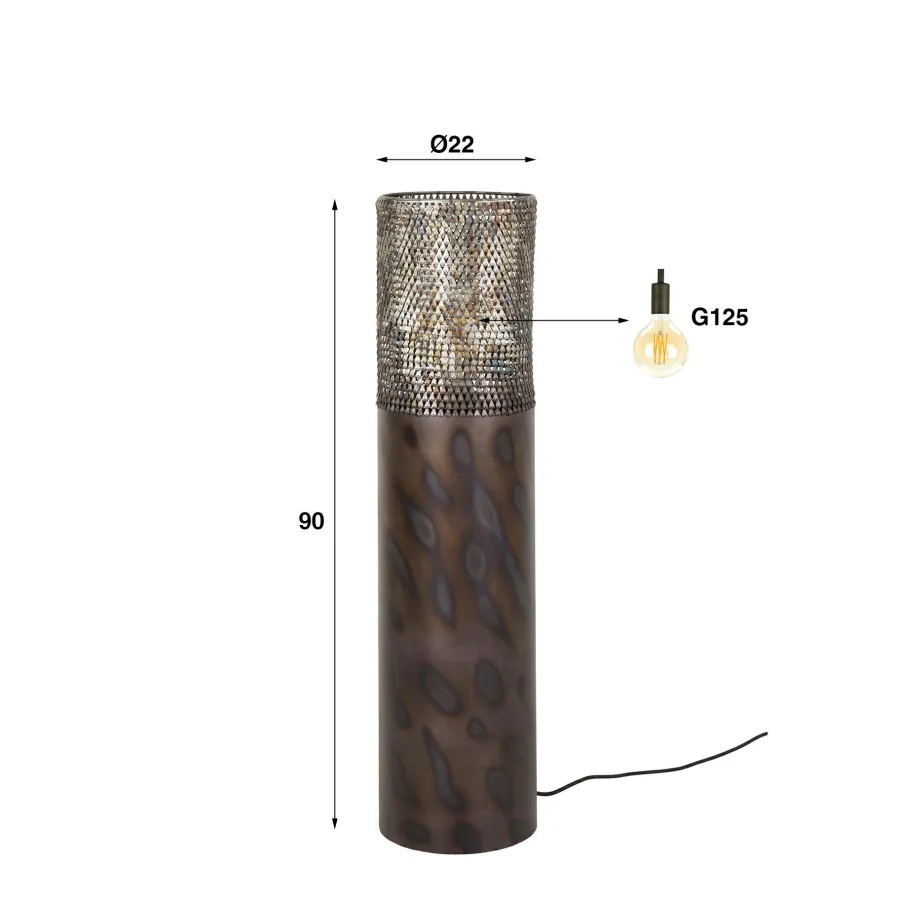 WoonStijl Vloerlamp Ø22.5 cilinder 90cm Sale