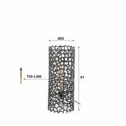 WoonStijl Vloerlamp Ø25 weaver cylinder M Hot