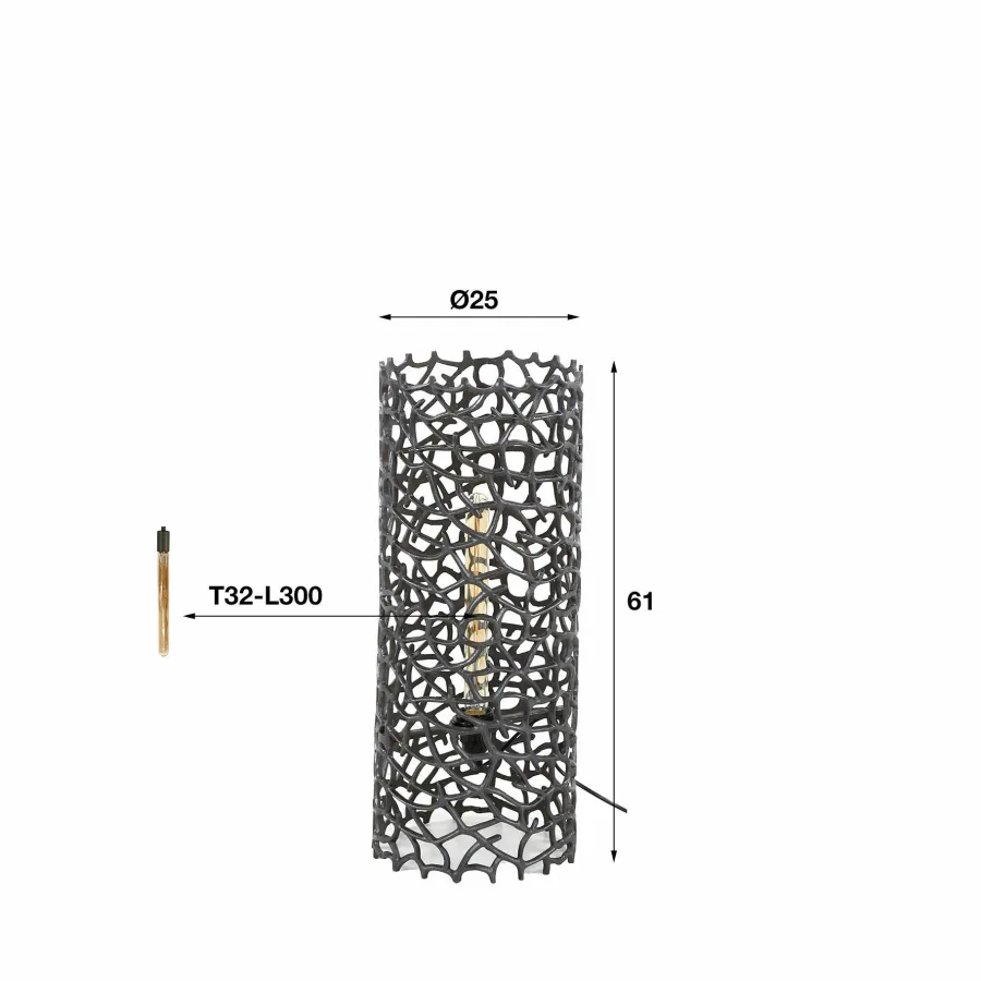 WoonStijl Vloerlamp Ø25 weaver cylinder M Hot