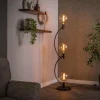 WoonStijl Vloerlamp Arcus 3-lichts / Sienna bruin Outlet