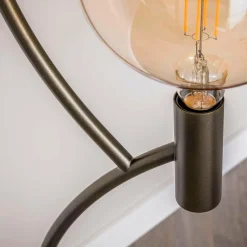 WoonStijl Vloerlamp Arcus 3-lichts / Sienna bruin Outlet