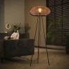 WoonStijl Vloerlamp copper twist groot Clearance