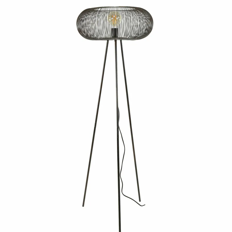 WoonStijl Vloerlamp copper twist groot Clearance
