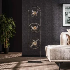 WoonStijl Vloerlamp 3L cosmos mesh Outlet