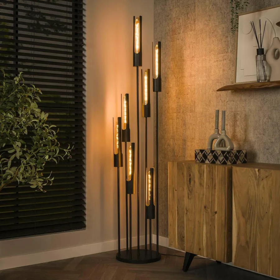 WoonStijl Vloerlamp 7L getrapt tube Online