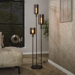 WoonStijl Vloerlamp 3L getrapt Sepiora Discount