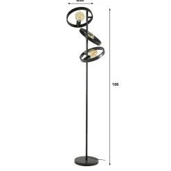 WoonStijl Vloerlamp 3L hover Sale