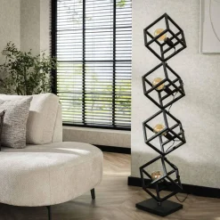 WoonStijl Vloerlamp 4L kubus Discount