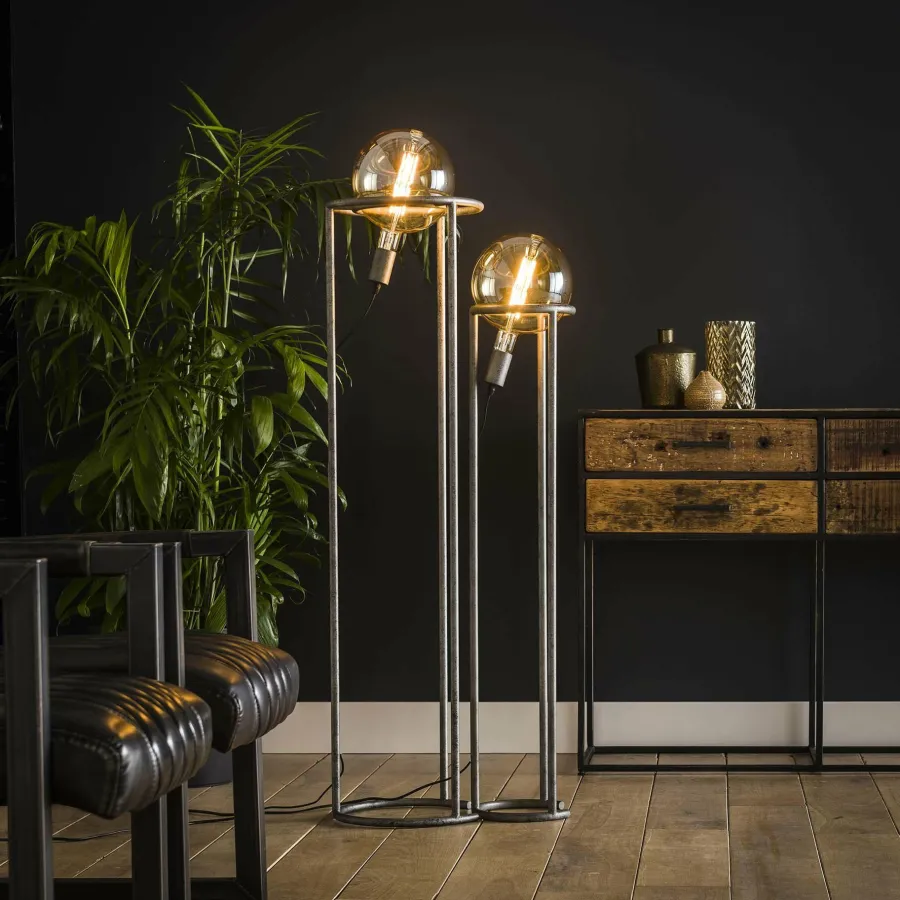 WoonStijl Vloerlamp 2L match set van 2