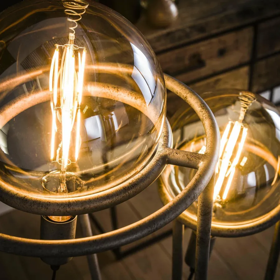 WoonStijl Vloerlamp 2L match set van 2