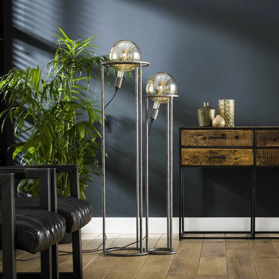 WoonStijl Vloerlamp 2L match set van 2