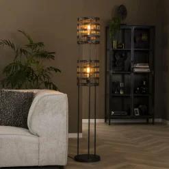 WoonStijl Vloerlamp 2L metal blinds Sale