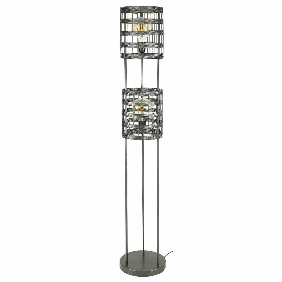 WoonStijl Vloerlamp 2L metal blinds Sale