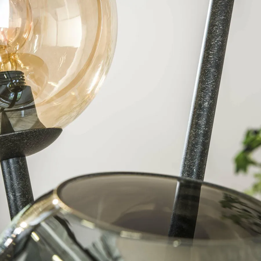 WoonStijl Vloerlamp 3L Multi Globe Online
