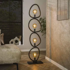 WoonStijl Vloerlamp 4L Pebble New