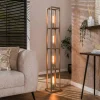 WoonStijl Vloerlamp 4L Quadra Beige Best