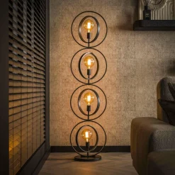 WoonStijl Vloerlamp 4L turn around XL