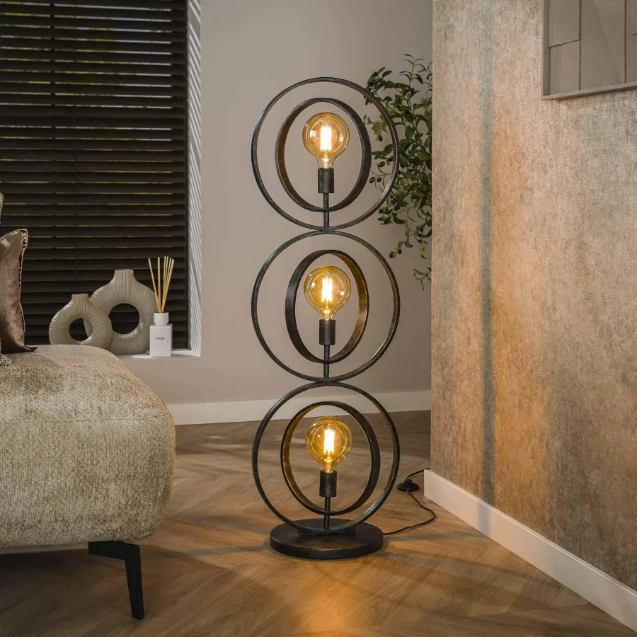 WoonStijl Vloerlamp 3L Turn around New