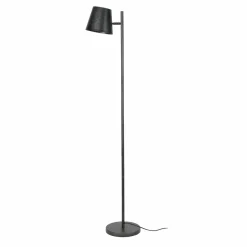 WoonStijl Vloerlamp 1L verstelbare metalen kap / Charcoal Best