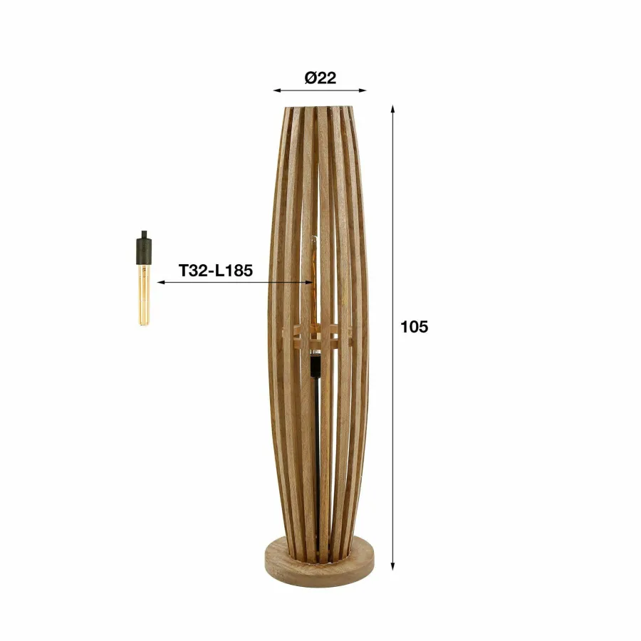 WoonStijl Vloerlamp Orbit maat M Best