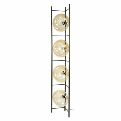 WoonStijl Vloerlamp Soll 4-lichts Amber glas Outlet