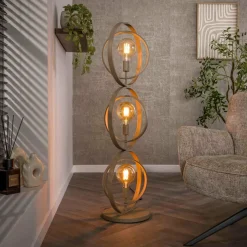 WoonStijl Vloerlamp Turn Around Beige Clearance