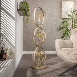 WoonStijl Vloerlamp Turn Around Beige Clearance