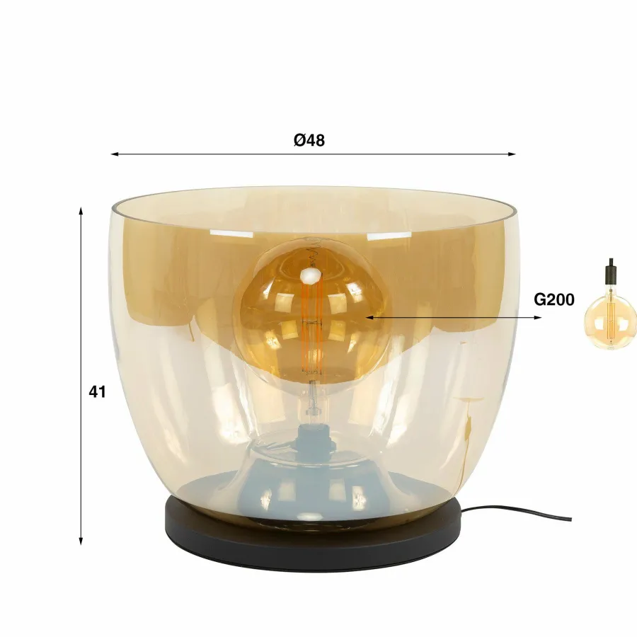 WoonStijl Vloerlamp UP XXL - Koper Discount