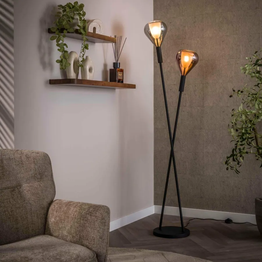WoonStijl Vloerlamp Wings 2-lichts Clearance