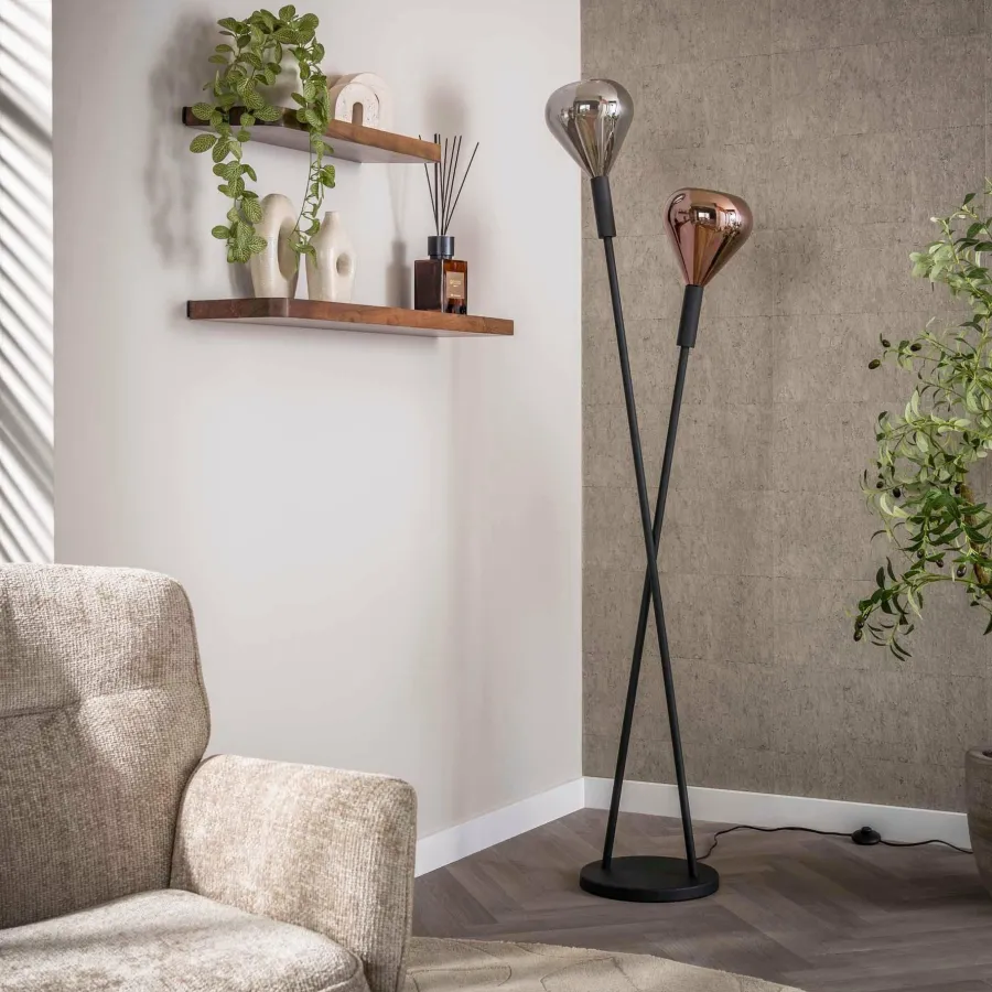 WoonStijl Vloerlamp Wings 2-lichts Clearance