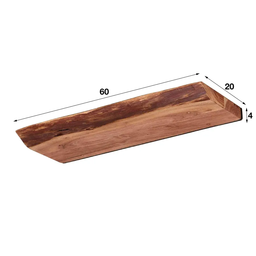 WoonStijl Wandplank 60 edge Best