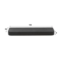 WoonStijl Wandplank 100cm metallic Outlet