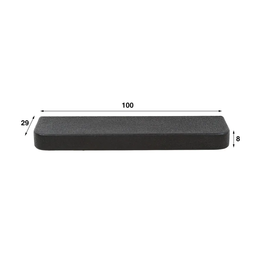 WoonStijl Wandplank 100cm metallic Outlet