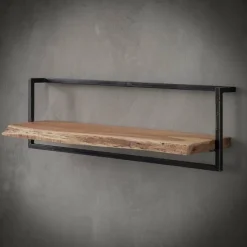 WoonStijl Wandplank Live Edge 100 cm New