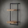 WoonStijl Wandplank Live Edge 30 cm breed, 65 cm hoog Outlet