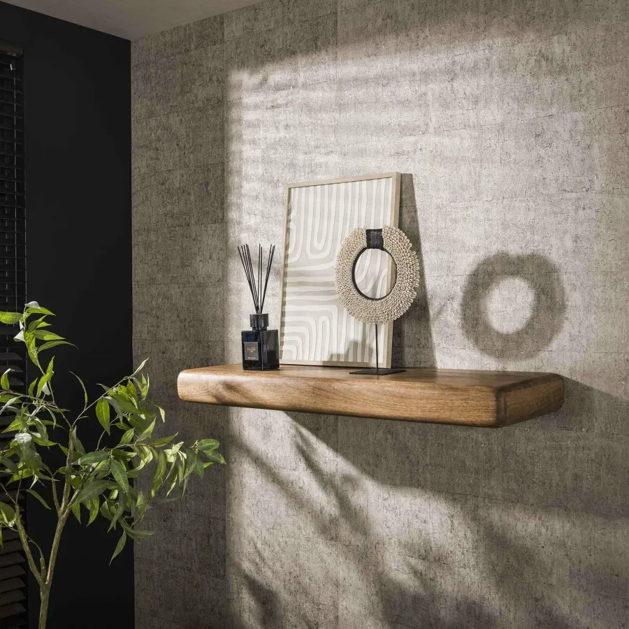 WoonStijl Wandplank Sleek mango 118 cm