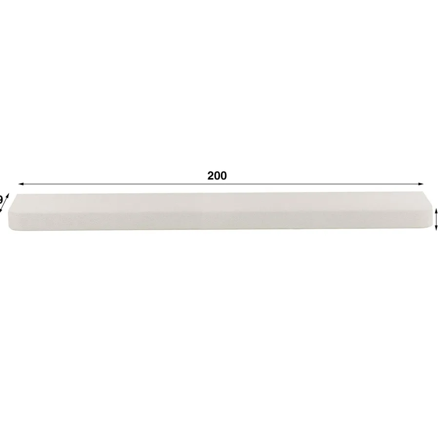 WoonStijl Wandplank Stone 200 cm New