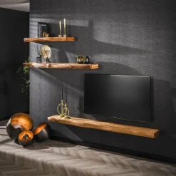 WoonStijl Wandplank Tree massief acacia 200 cm Best