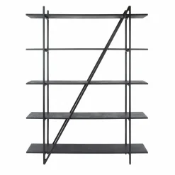 WoonStijl Wandrek 140cm 5 laags Piega Grijs Clearance