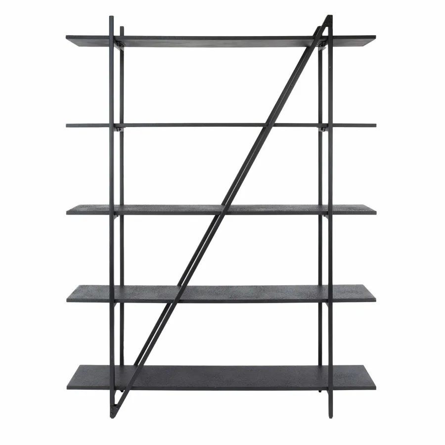 WoonStijl Wandrek 140cm 5 laags Piega Grijs Clearance