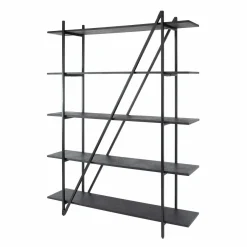 WoonStijl Wandrek 140cm 5 laags Piega Grijs Clearance