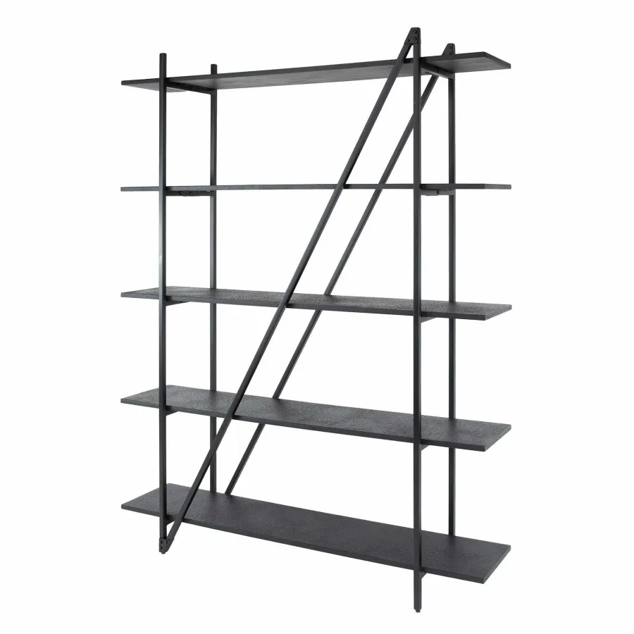 WoonStijl Wandrek 140cm 5 laags Piega Grijs Clearance